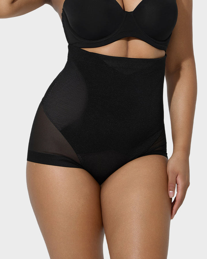 High Waist Mesh Tummy Control Push-up Corrigerend Broekje