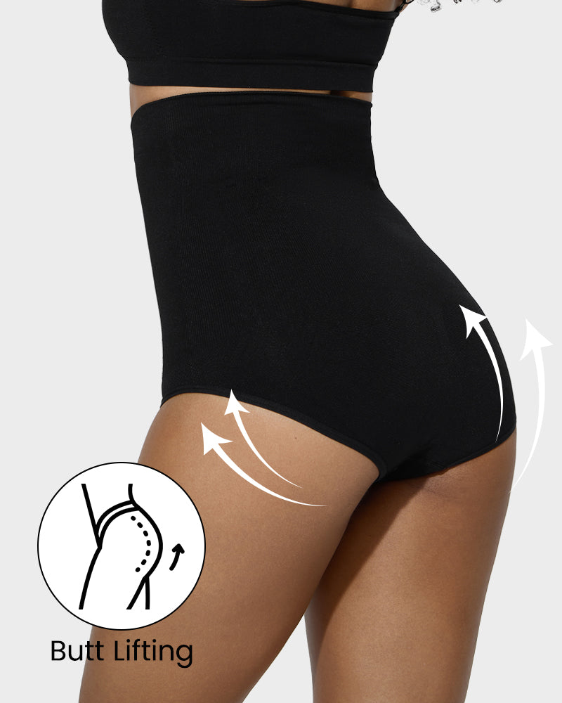Corrigerend slipje met hoge taille (2 stuks)