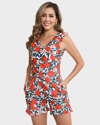 Built-in Bra Swim Romper