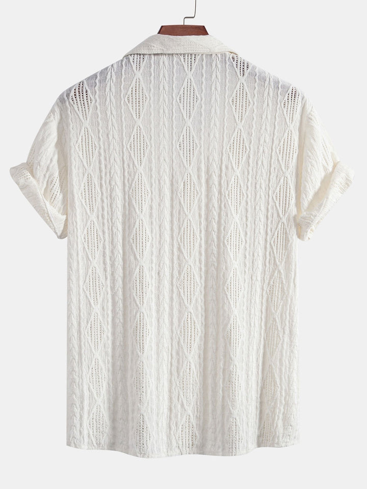 Portofino Textured Cotton Vacation Shirt