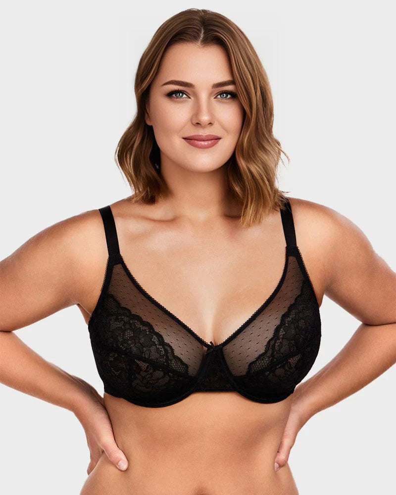 Minimizer BH met volledige bedekking en kant - Petal