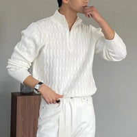 St. Moritz Cable Knit Half-Zip Sweater