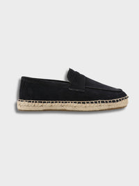 Cannes Suede Espadrille Loafers