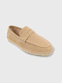 Cannes Suede Espadrille Loafers