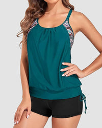 Dames Tankini Badpakken Tweedelig Buikcorrigerend Badmode